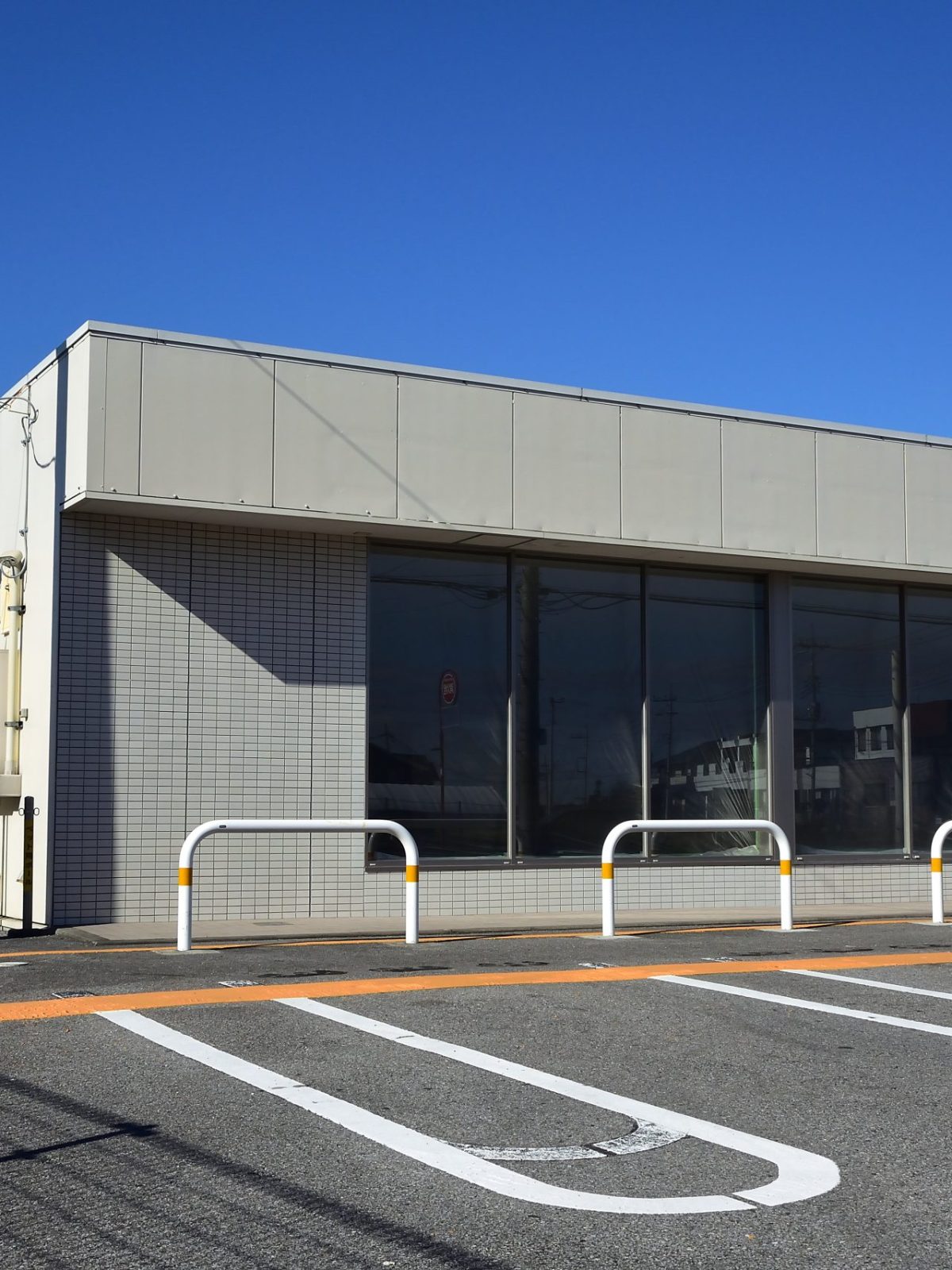 A vacant store A vacant store
